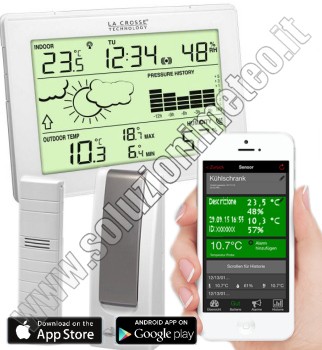 Stazione Meteorologica, Orologio Elettronico Multifunzione Professionale Temperatura Umidita Barometria Prurito Fase 89800365