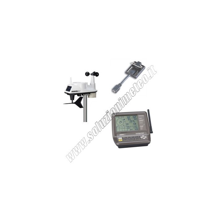 PROMOZIONE - Stazione meteo Davis Vantage Vue wireless completa + Datalogger DW6250EU+DW6510USB