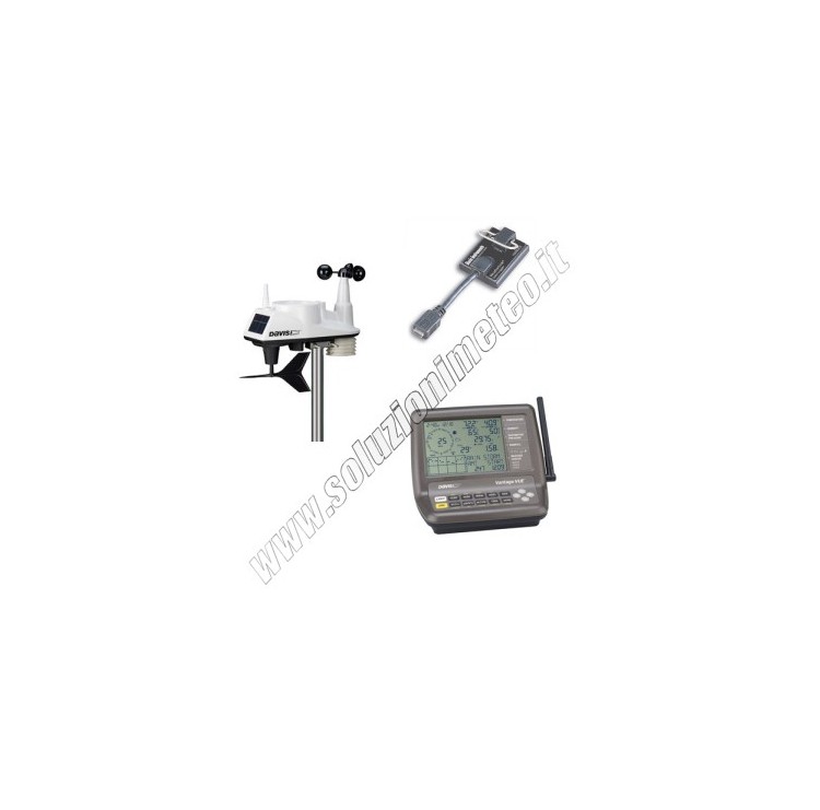 PROMOZIONE - Stazione meteo Davis Vantage Vue wireless completa + Datalogger DW6250EU+DW6510USB