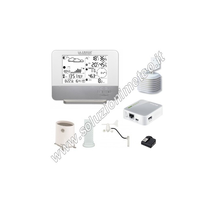 KIT soluzionimeteo.it - Stazione Meteo La Crosse WS1640 + Sistema Meteobridge