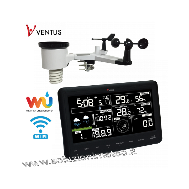 *NEW* Stazione meteo Ventus W830 con connessione WiFi a wunderground