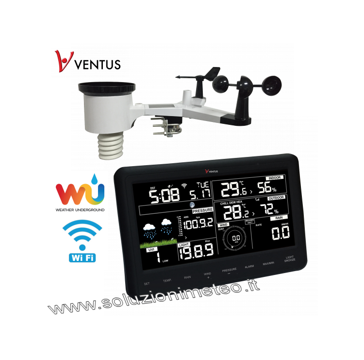 NEW* Stazione meteo Ventus W830 con connessione WiFi a