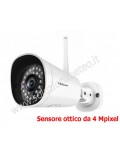 Telecamera - Webcam Foscam G4P HD 4.0 MegaPixel IR Cut Lan IP WiFi da esterno