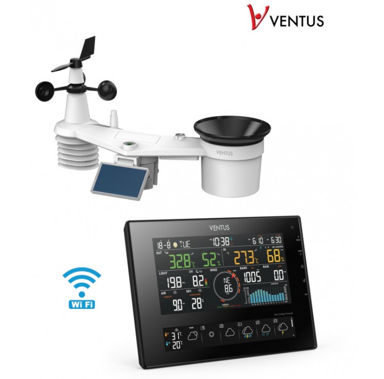 NEW* Stazione meteo Ventus W850 con connessione WiFi - Soluzioni Meteo