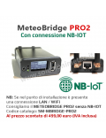 Sistema embedded Meteobridge PRO2 con connessione NBIOT  per l'invio dei dati senza PC acceso con ricevitore RF integrato