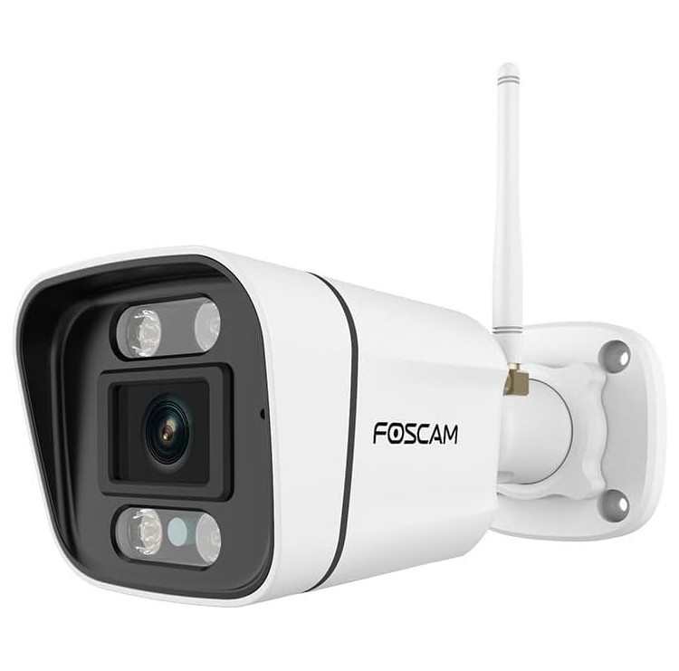Telecamera - Webcam Foscam HD da esterno sensore ottico 8.0 MegaPixel IR Cut Lan IP WiFi con illuminatore IR