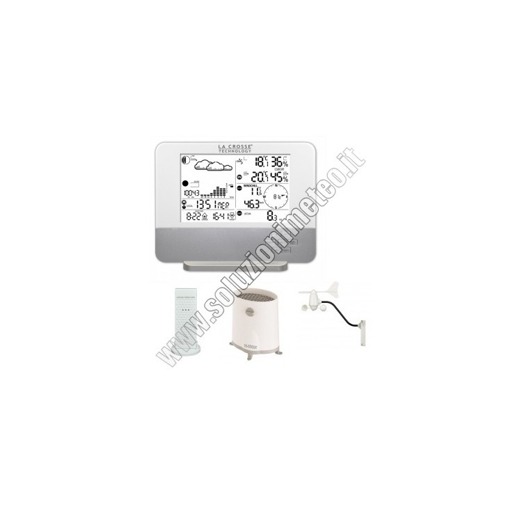 NOVITA' - Stazione meteo La Crosse WS1640 con connessione al PC USB colore: White